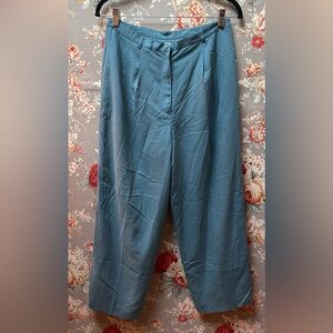 Vintage Talbots Teal Silk Pants